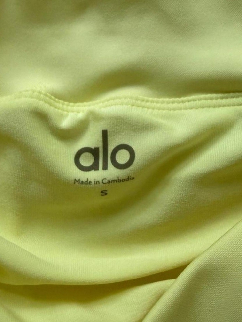 ALO Yoga Double Or Nothing  Pleated Mini Tennis Skirt Sunshine Small Like New - Picture 8 of 8